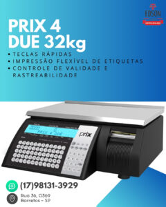 Venda de Balança Prix 4 Due 32kg em Barretos